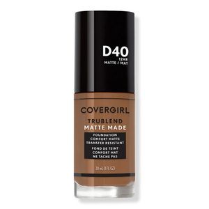 Covergirl Matte made liquid foundation cosmetics D40